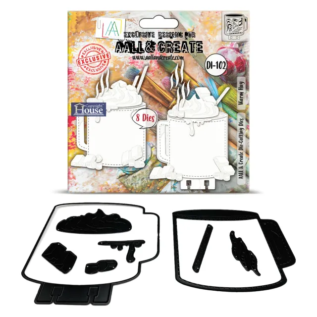 AALL and Create DI-102 Warm Hug Stanzschablonen 8-tlg