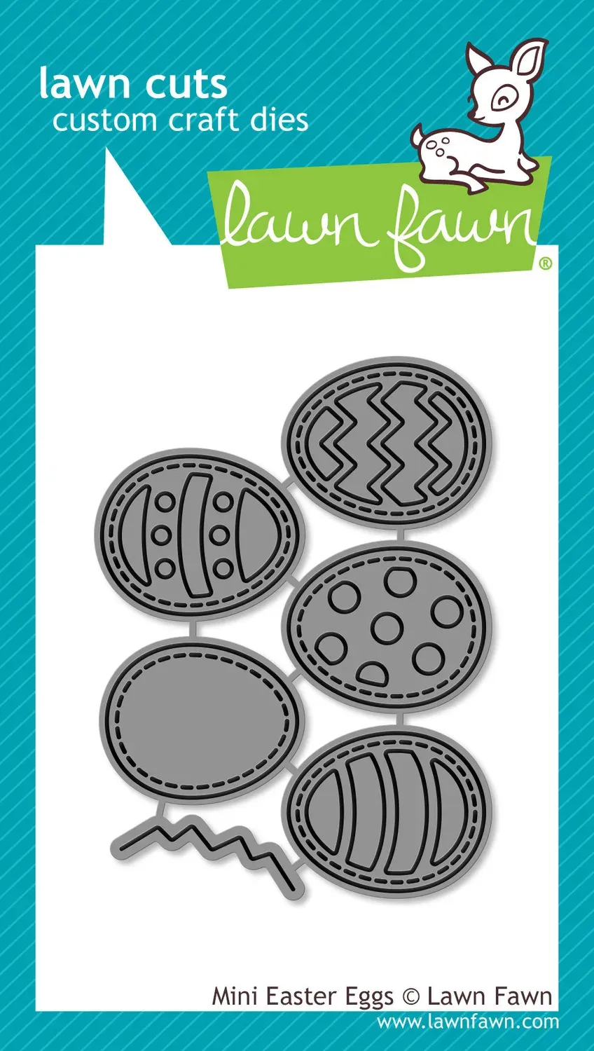 Lawn Fawn Mini Easter Eggs Stanzschablonen Ostern