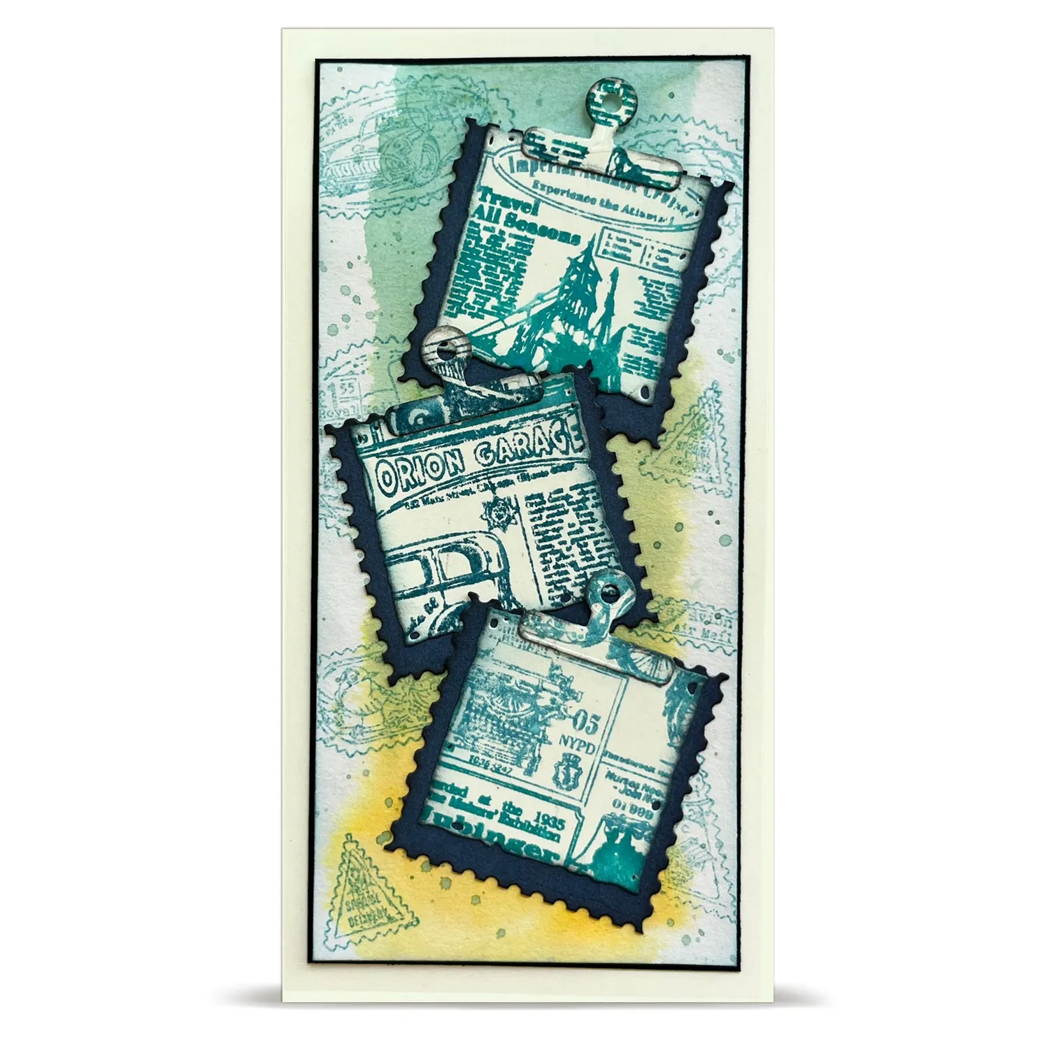 AALL and Create TP-1444 Royal Dispatch Series Stempel A6 vintage