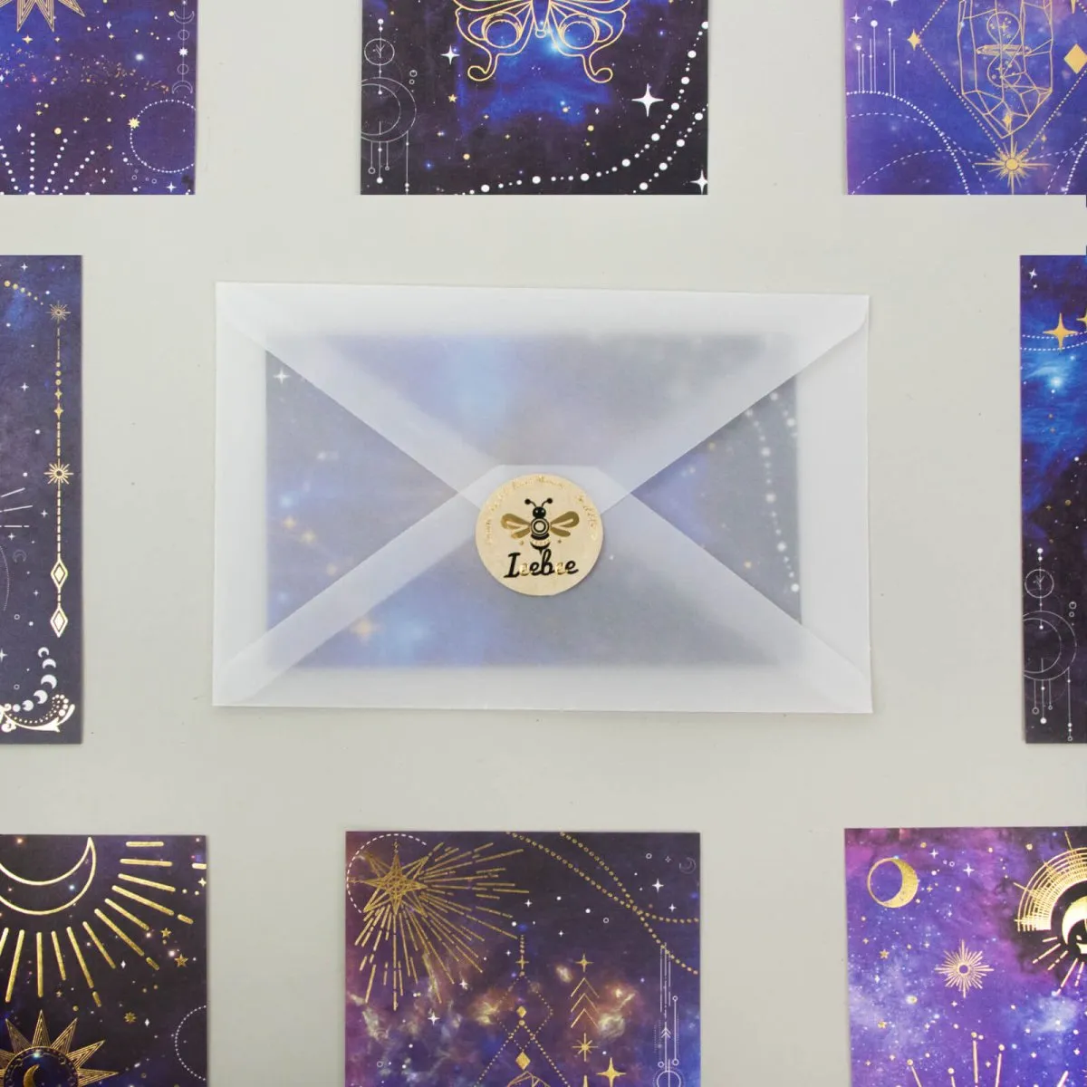 Ieebee Daybreak Star Materialpapier 15-teilig Scrapbooking