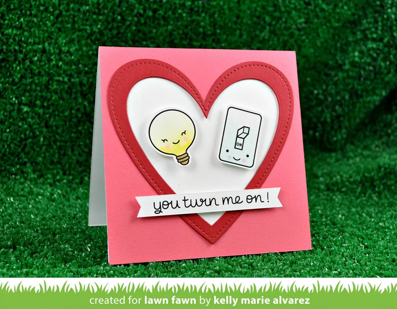Lawn Fawn Turn Me On LF1020 Stempel Glühbirne