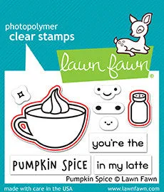 Lawn Fawn Pumpkin Spice Lawn Cuts Stanzschablonen Becher