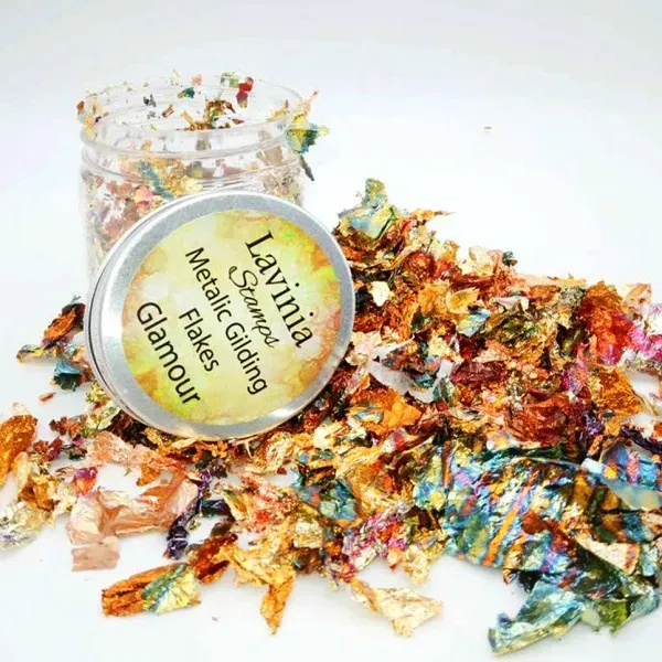 Lavinia-Stamps Metallic Gilding Flakes Glamour Flocken