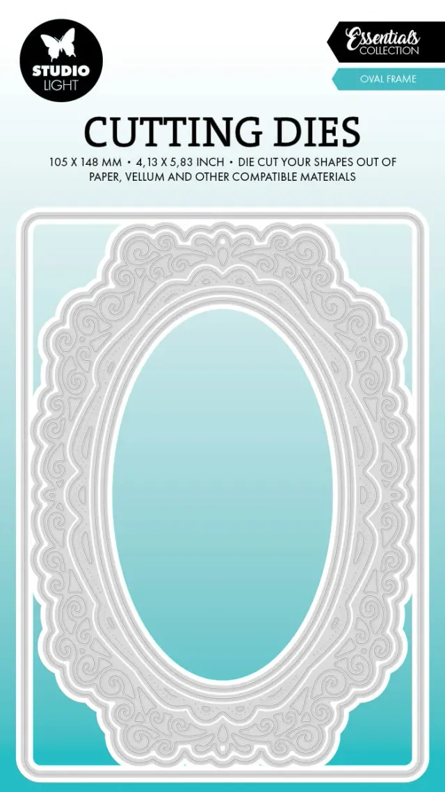 StudioLight Essentials Oval Frame Stanzschablone oval