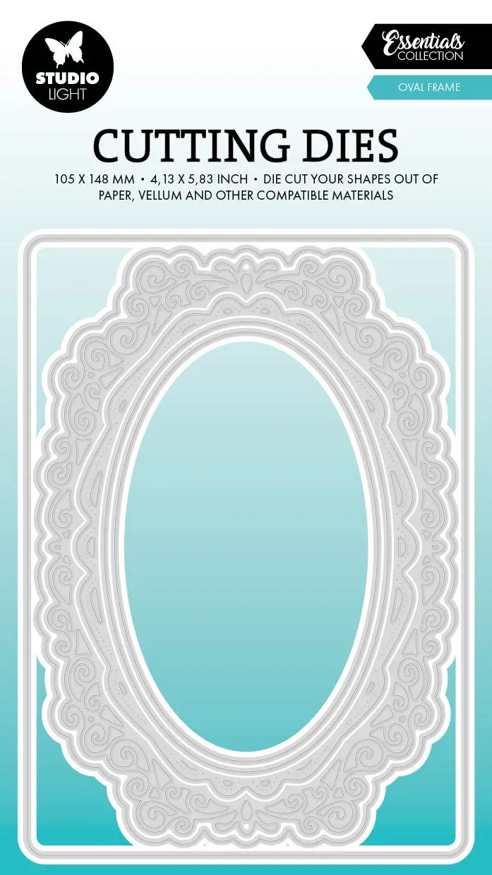 StudioLight Essentials Oval Frame Stanzschablone oval