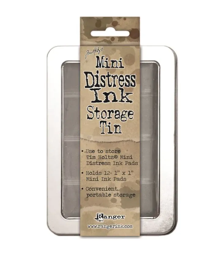 Lawn Fawn Mini Ink Storage Tin Aufbewahrungsdose 12 Fächer