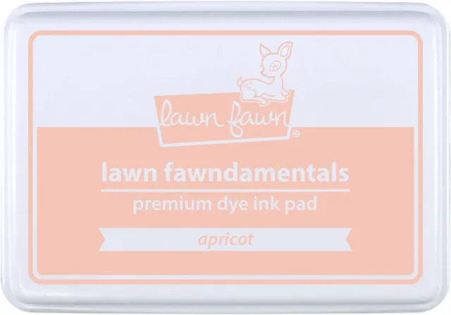 Lawn Fawn Apricot LF1836 Stempelkissen Pfirsich-Orange
