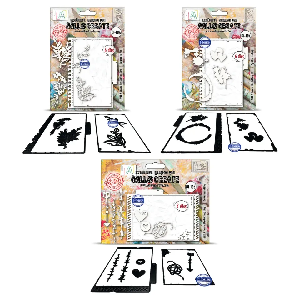 AALL and Create Marked & Made Stanzschablonen Bundle 3 Sets
