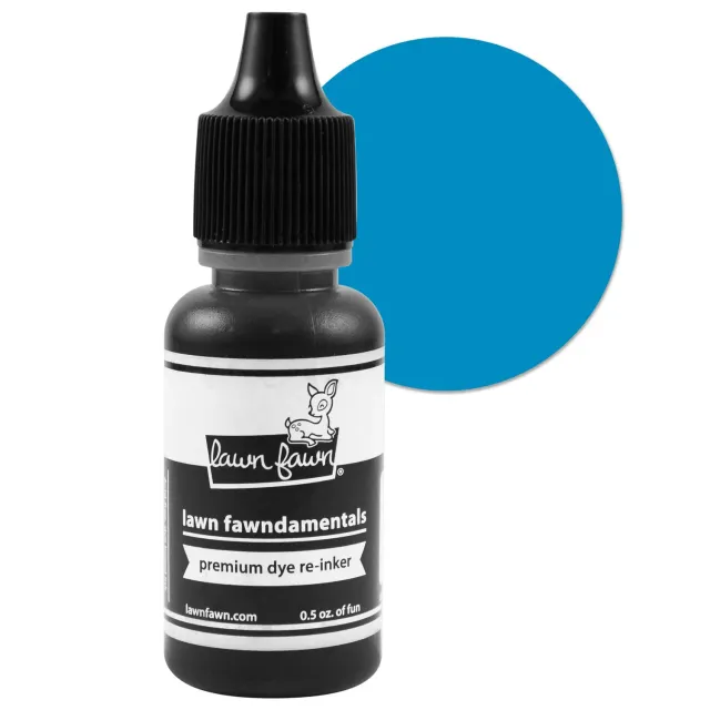Lawn Fawn Fish Tank Nachfüller Stempelfarbe Blau 14ml