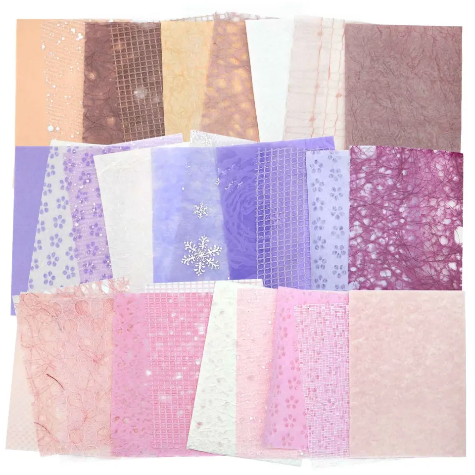 Ieebee Morandi Series Scrapbookpapier 30-tlg Lila