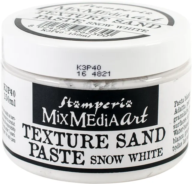 Stamperia K3P40 Strukturpaste grobkörnig weiß 150 ml