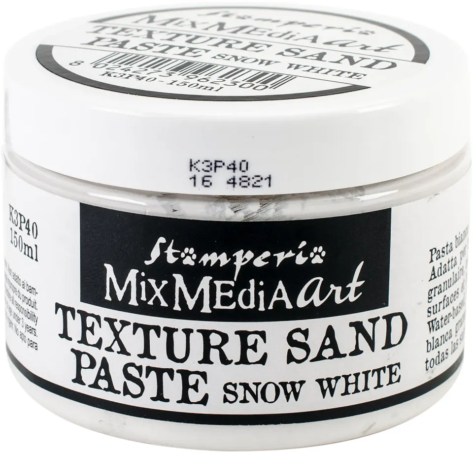 Stamperia K3P40 Strukturpaste grobkörnig weiß 150 ml