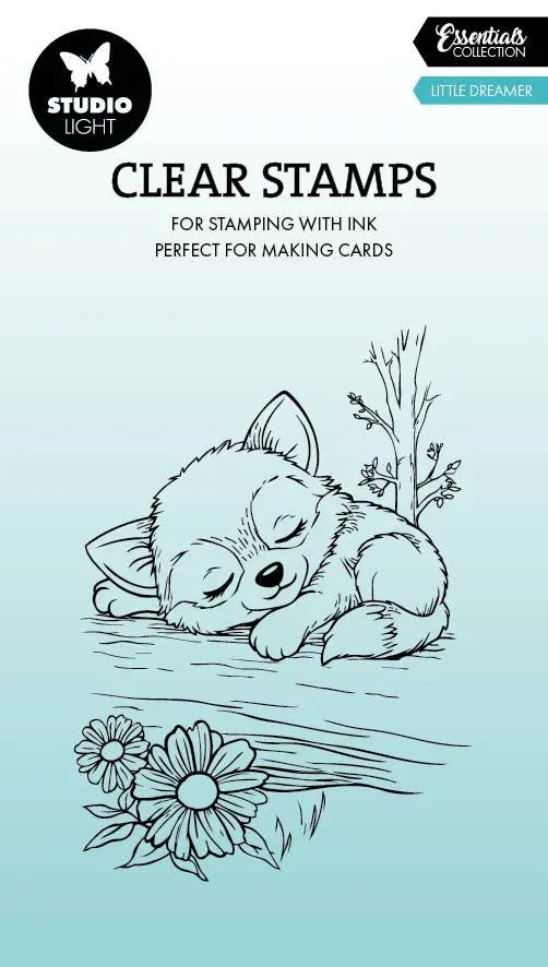 StudioLight Essentials Little Dreamer Fox Clear Stamps Fuchs