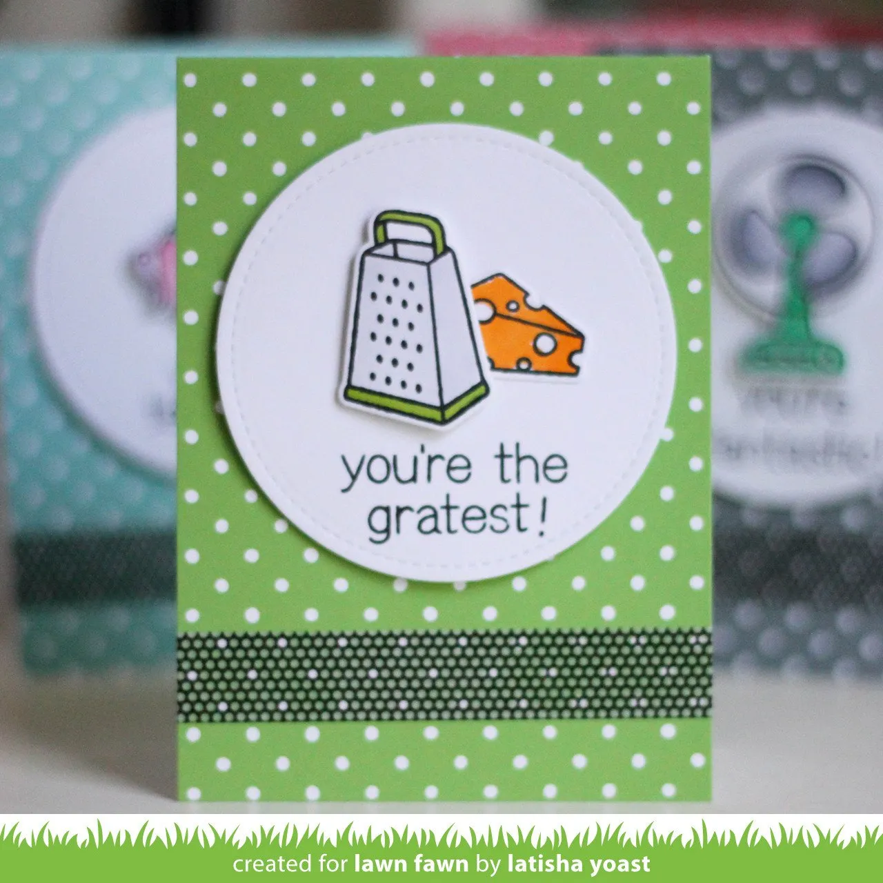 Lawn Fawn LF845 Best Pun Ever Klarsichtstempelset