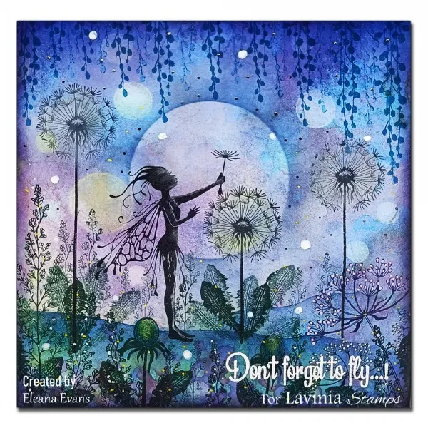 Lavinia Stamps Leaf Spray Stempel Blätter Photopolymer