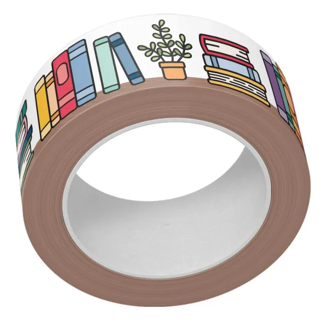 Lawn Fawn Book Club Washi Tape Bücher 15 mm x 10 m