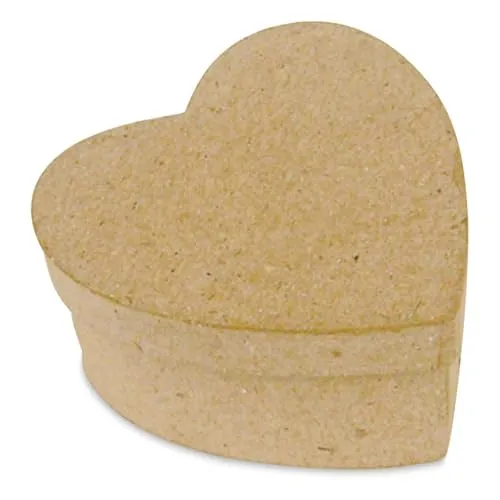 décopatch BT501O Schachtel eckig Pappmaché-Box 4,5 cm