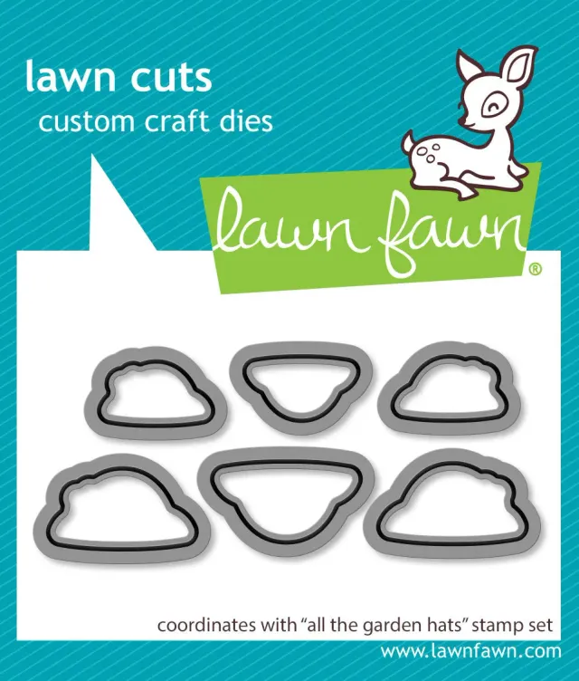 Lawn Fawn All the Garden Hats LF4034 Stanzschablonen