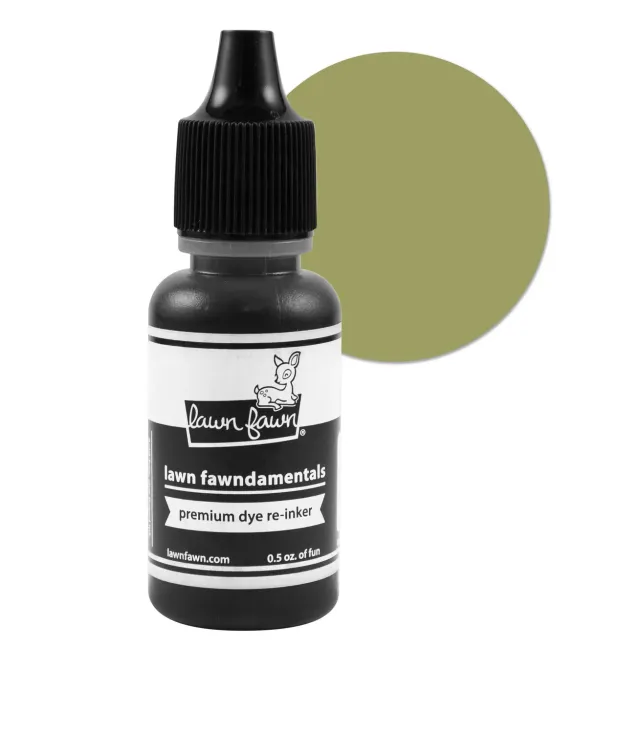 Lawn Fawn Artichoke Re-inker Stempelfarbe Grün 14ml