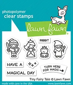 Lawn Fawn Tiny Fairy Tale Mini-Stempelset Märchen