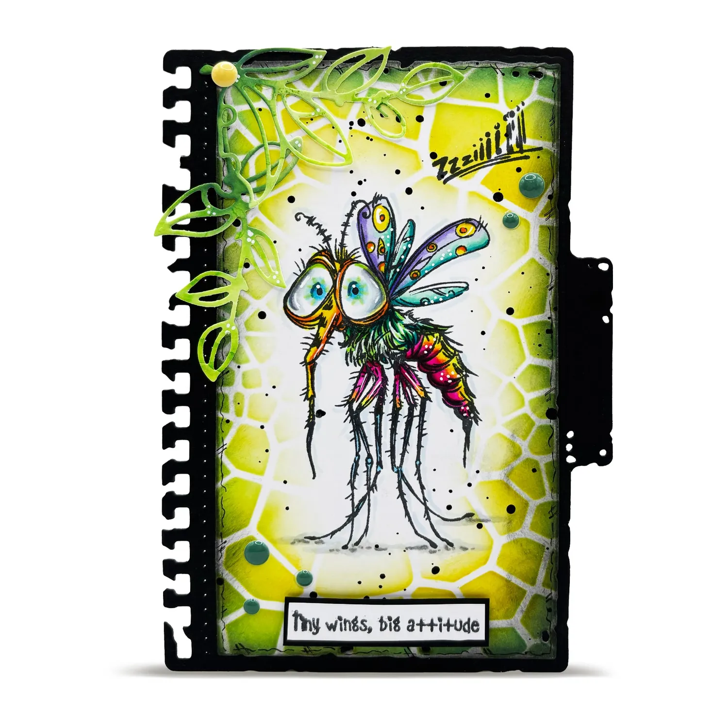 AALL and Create TP-1409 Buzz-ing By Stempelset A6