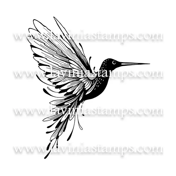 Lavinia Stamps Hummingbird Small Digitalmotiv Kolibri