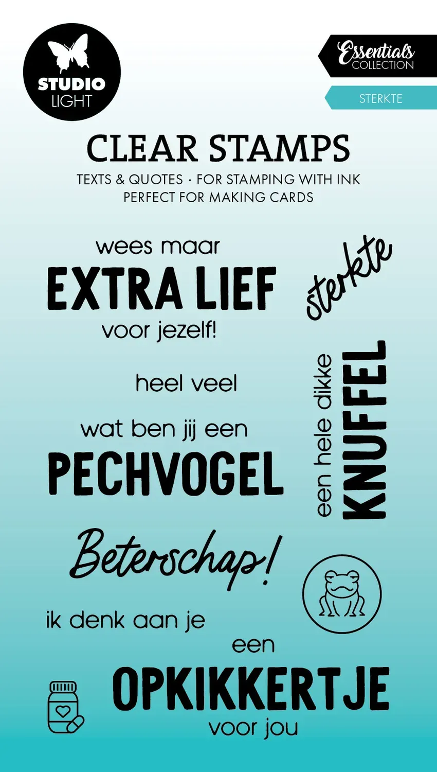 StudioLight Essentials Sterkte Klarsichtstempel 74x105mm niederländisch