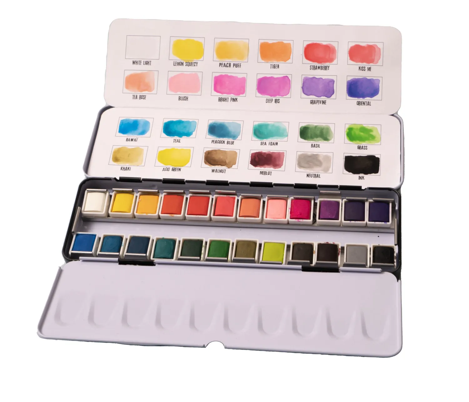 Studio Light Essentials Watercolor Aquarellfarben 24 Farben Set