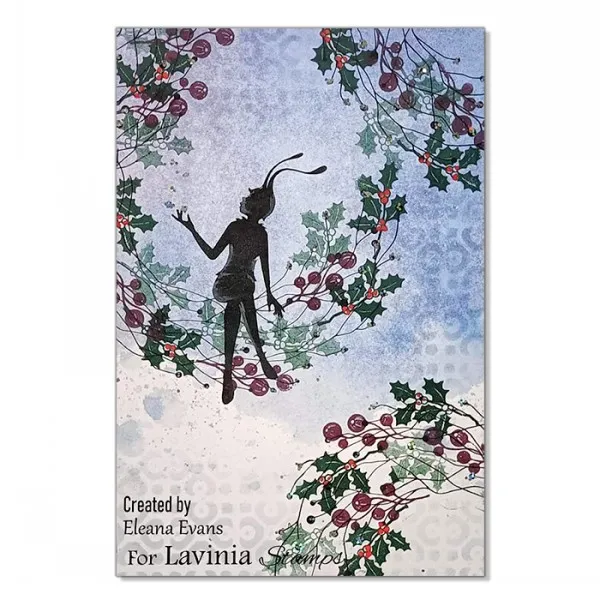 Lavinia Stamps Mini Holly Stempel Stechpalme mini