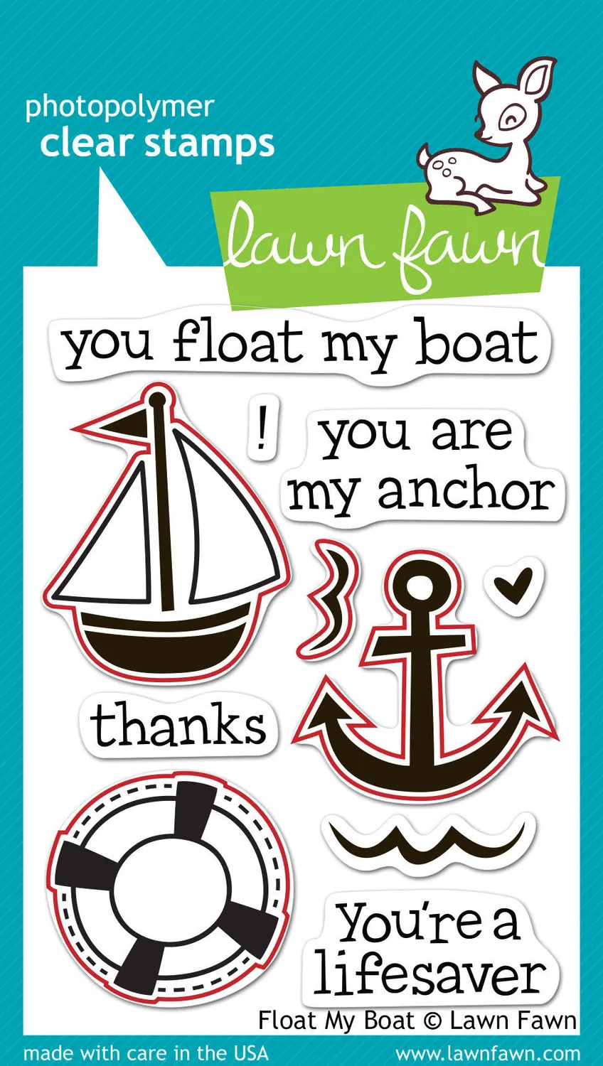 Lawn Fawn Lawn Cuts Float My Boat LF661 Stanzschablonen