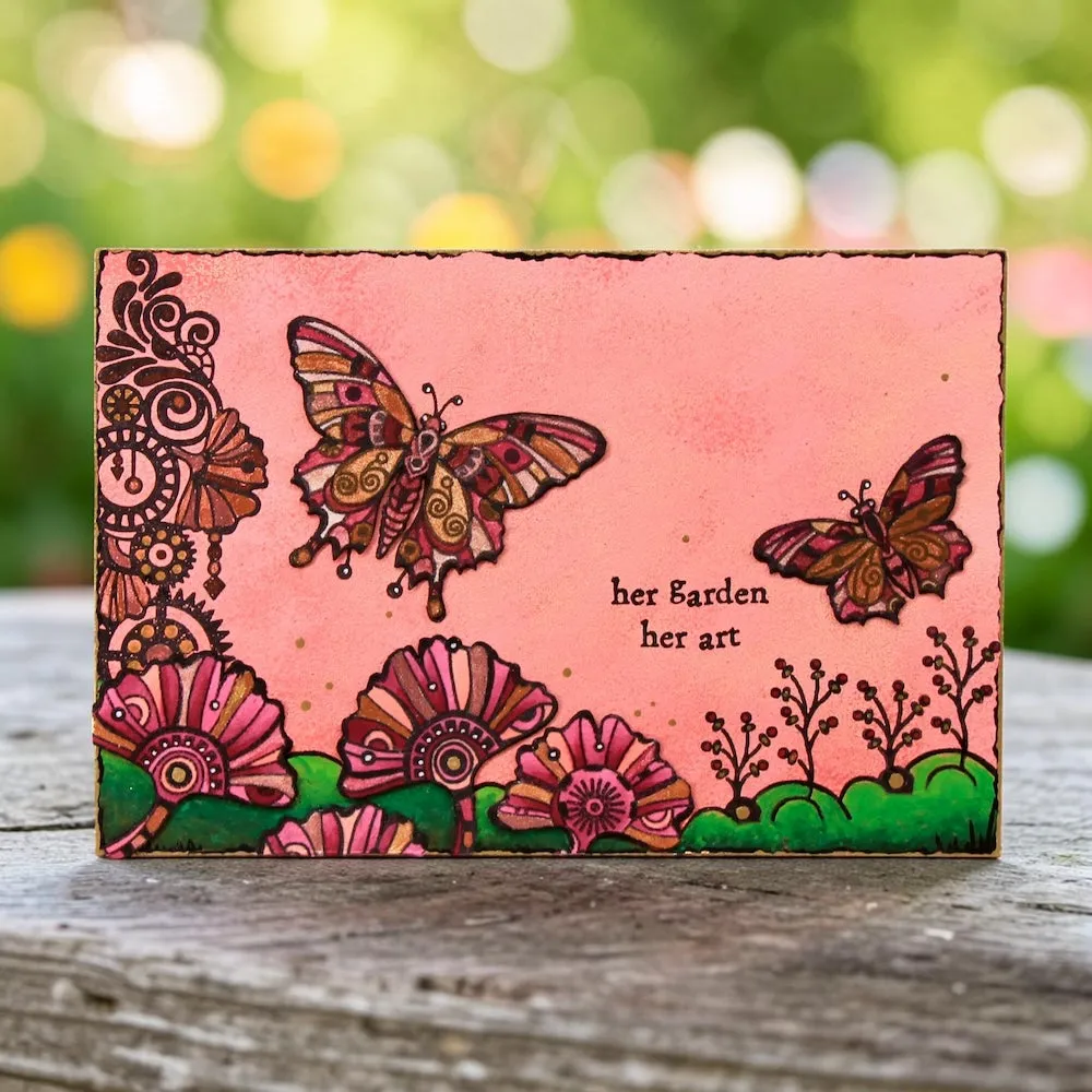 AALL and Create TP-1461 A6 Stempel Frise Pendentifs 9-teilig