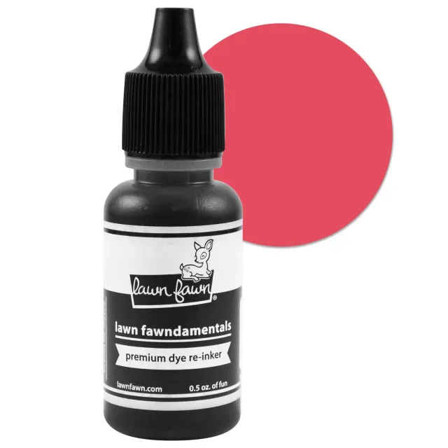 Lawn Fawn Lobster Re-Inker Stempelnachfüller 14ml rot