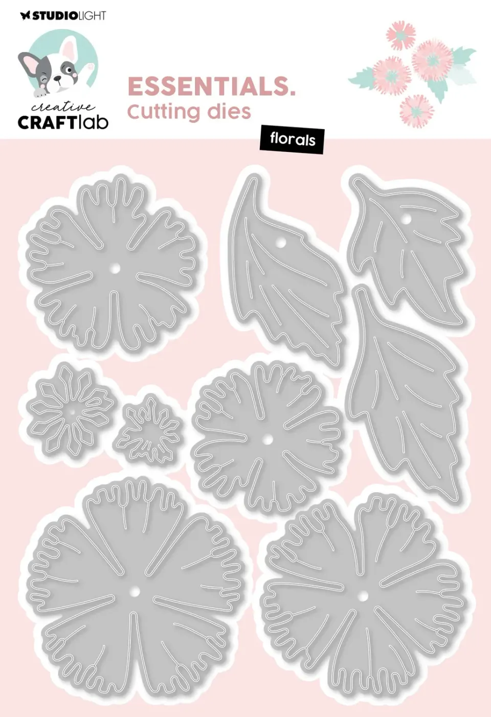 StudioLight Creative Craftlab Florals Stanzschablone Blumen-Set