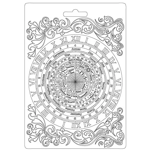 Stamperia K3PTA5608 Silikonform A5 Alchemy Astrologie