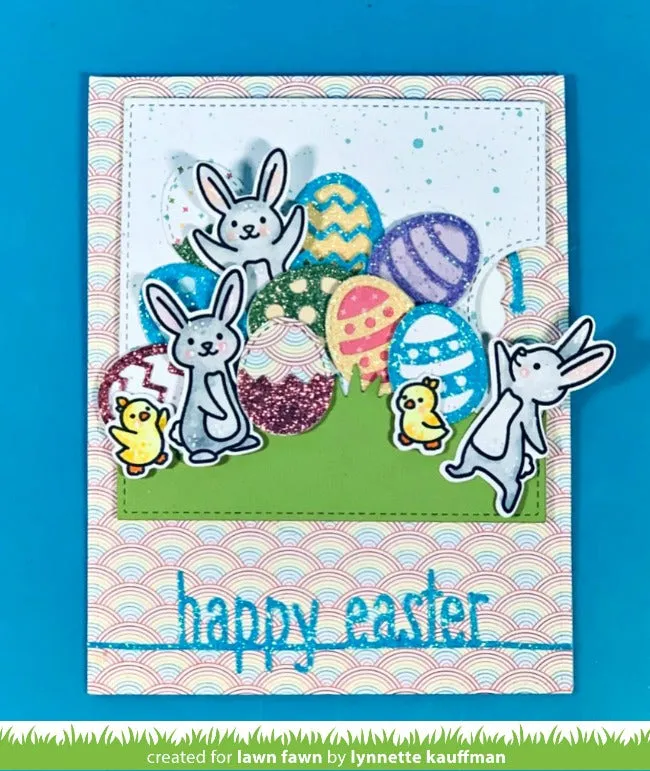 Lawn Fawn Mini Easter Eggs Stanzschablonen Ostern
