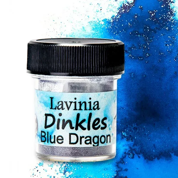 Lavinia Stamps Dinkles Farbpulver Blue Dragon 7,5 g