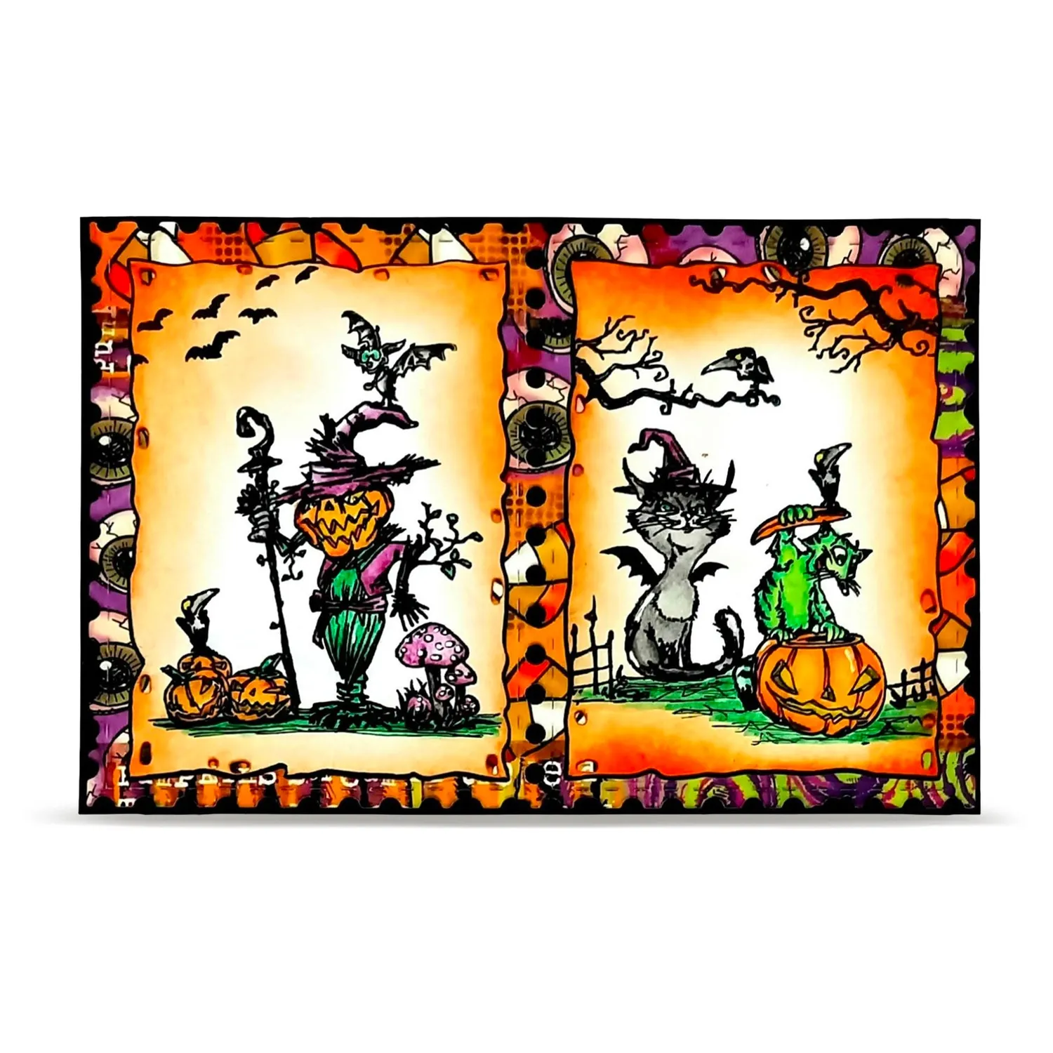 AALL and Create TP-1506 Boo Crew Stempelset A6 Halloween