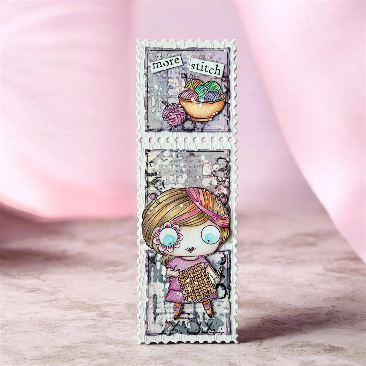 AALL and Create TP-1502 Yarn Love Stempelset A7 Photopolymer
