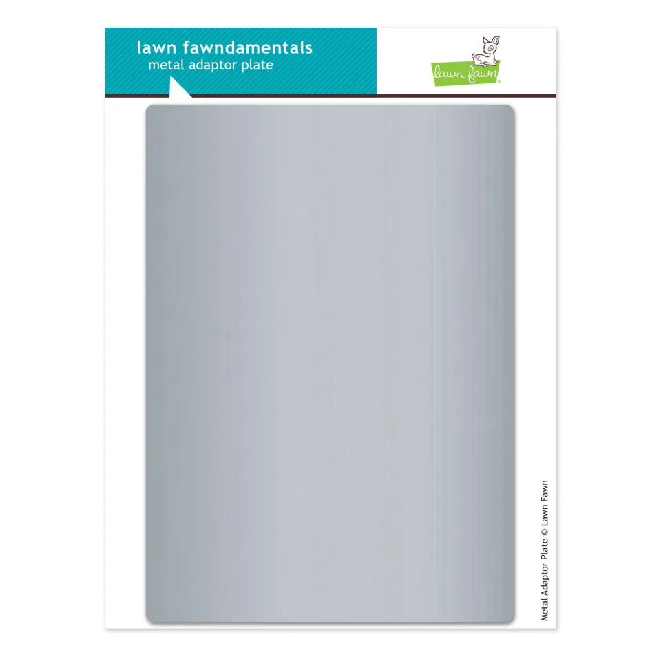 Lawn Fawn Metal Adaptor Plate Adapterplatte 15,5x21,6cm