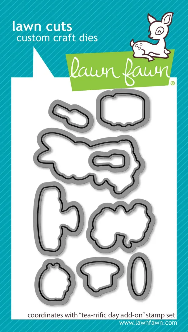 Lawn Fawn Tea-rrific Day Add-On Stanzen LF2859