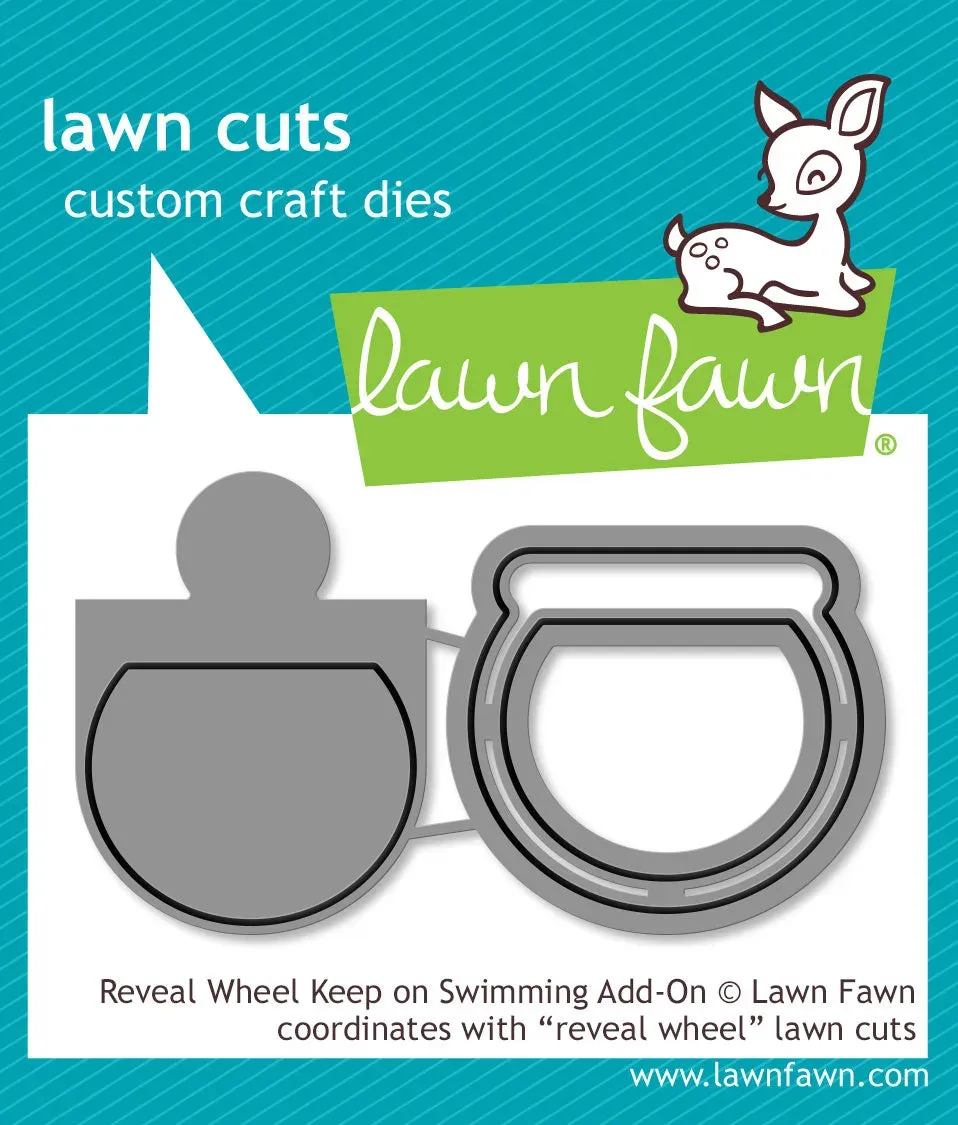 Lawn Fawn Keep on Swimming LF1957 Stanzen Fischglas