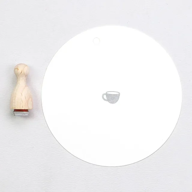 Perlenfischer Cup mini Stempel Tasse 9x6,6 mm Ministempel