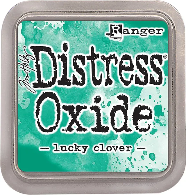 Distress Oxide Lucky Clover Stempelkissen grün 76mm