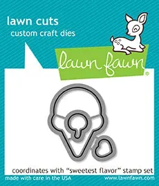 Lawn Fawn Sweetest Flavor LF1699 Stanzschablonen Eis