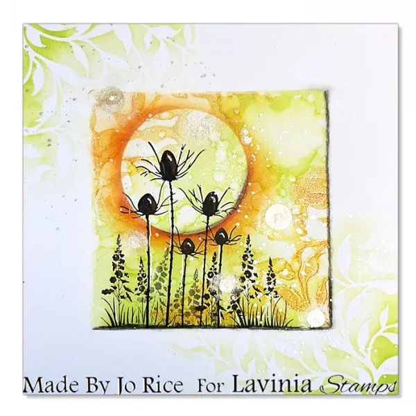 Lavinia-Stamps Silhouette Thistle Fotopolymer-Stempel Distel
