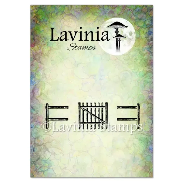 Lavinia-Stamps Gate and Fence Stempel Fotopolymer