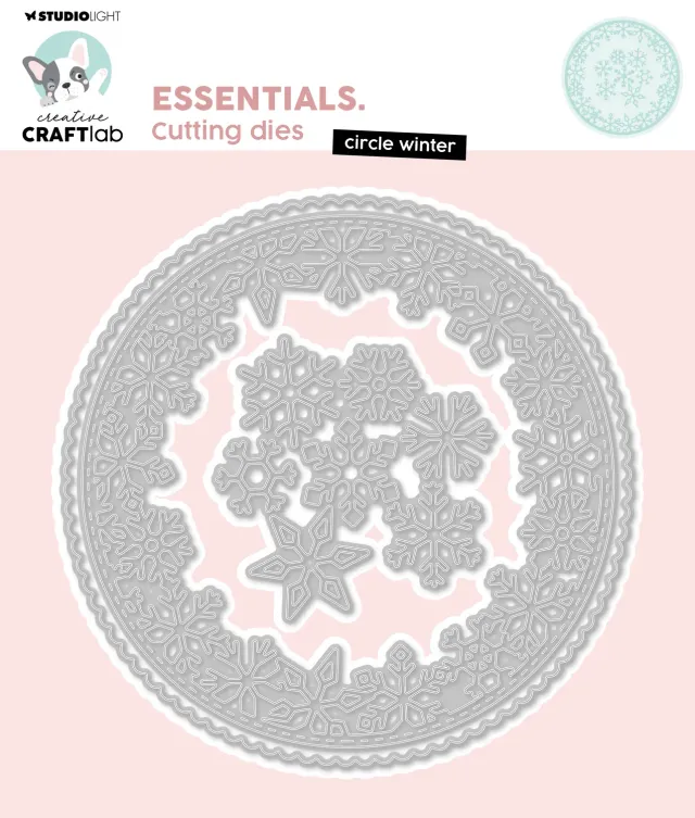 StudioLight Creative Craftlab Circle winter Stanzschablone Winter