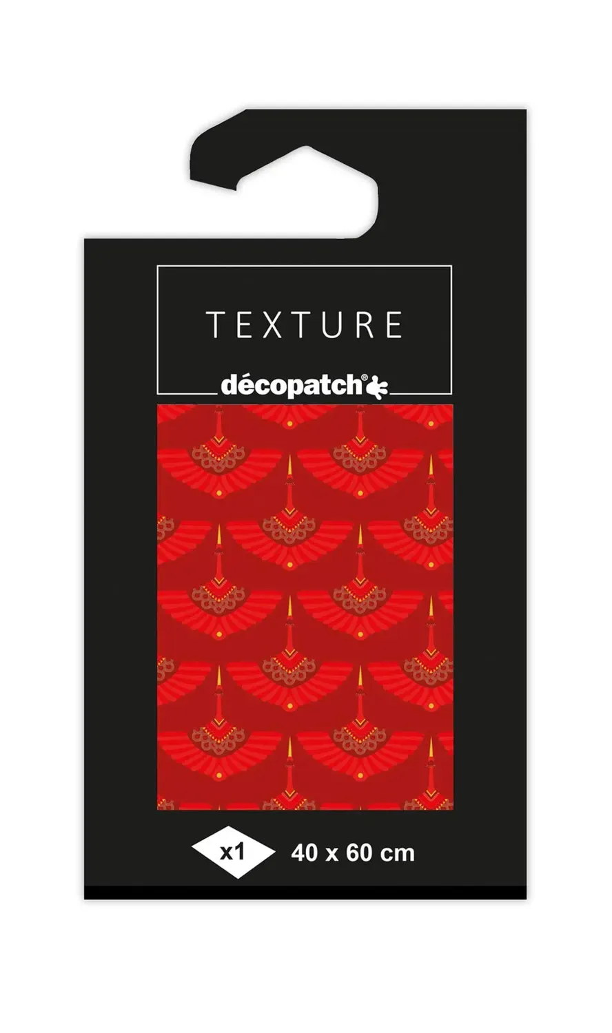 décopatch TD815C Décopatch-Papier Pfau 40x60cm 1 Bogen