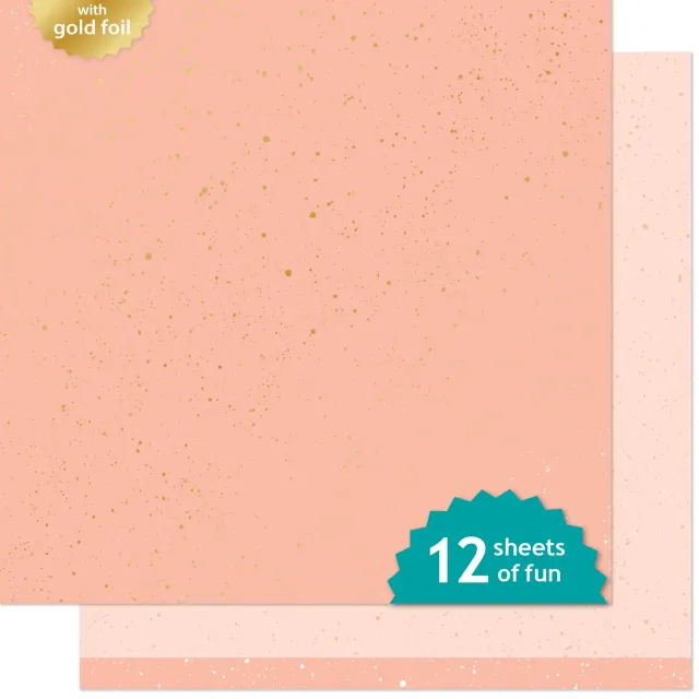 Lawn Fawn Griffin 12x12 Designpapier Goldfolie 12 Blatt