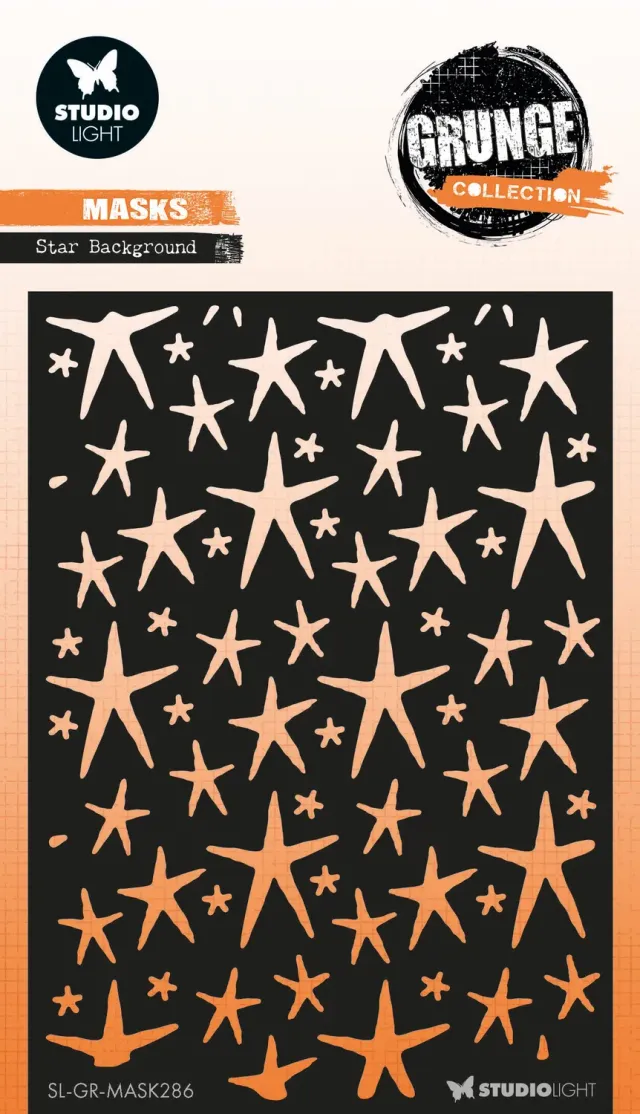 StudioLight Grunge Collection Star background Maske A6